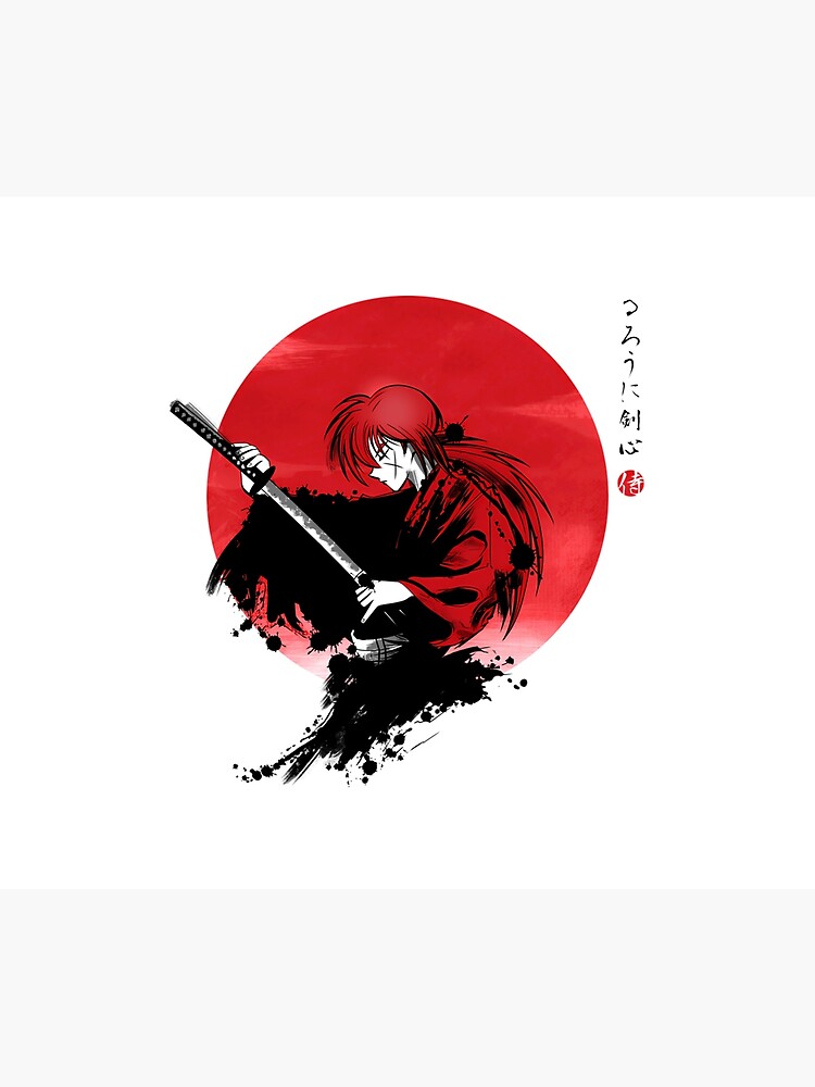 Red Sun Rurouni Tapestry - Image 2