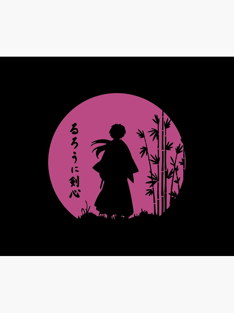 Rurouni Kenshin Retro Vintage 1 Tshirt Tapestry - Image 2