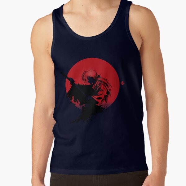 Red Sun Rurouni Tank Top - Image 6