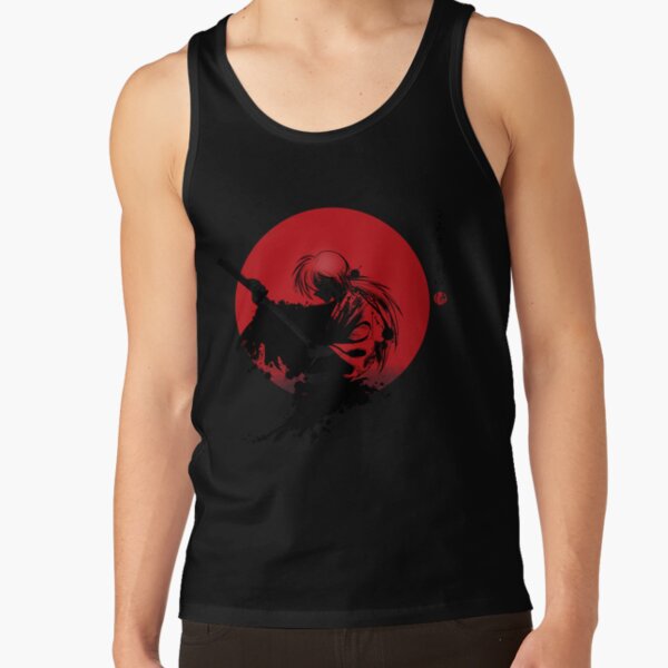 Red Sun Rurouni Tank Top - Image 2