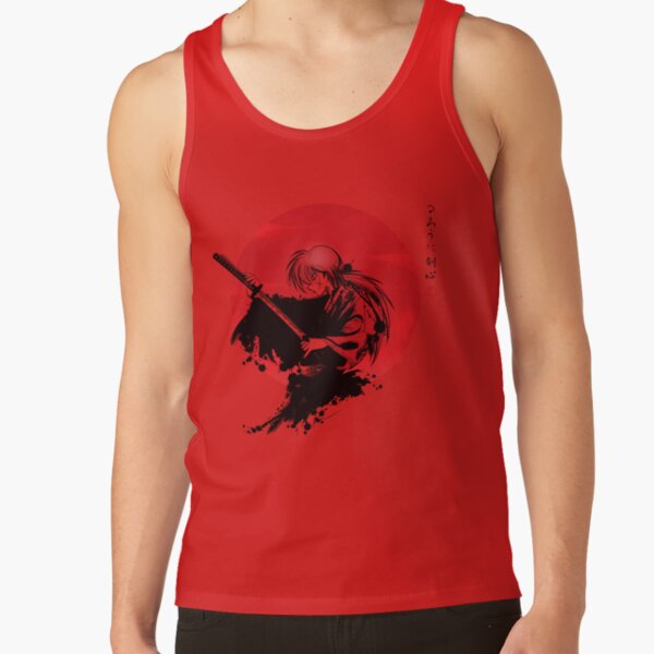 Red Sun Rurouni Tank Top - Image 5