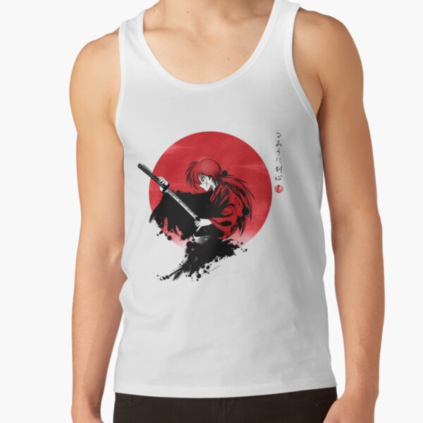 Red Sun Rurouni Tank Top