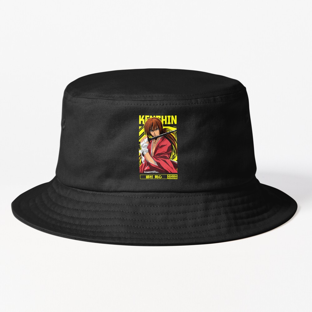 Himura Kenshin Rurouni Kenshin Anime Bucket Hat
