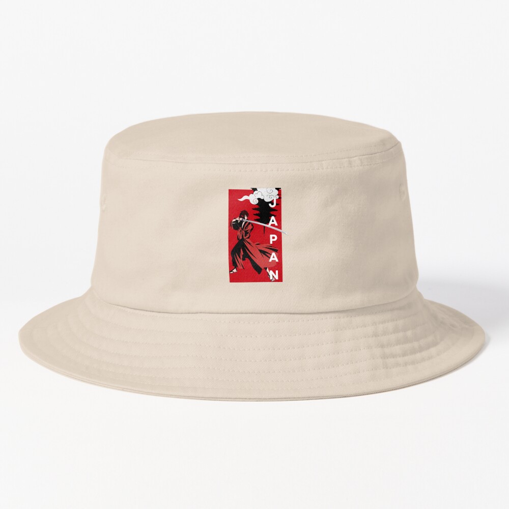 Rurouni Kenshin Kenshin Himura Illustration Bucket Hat