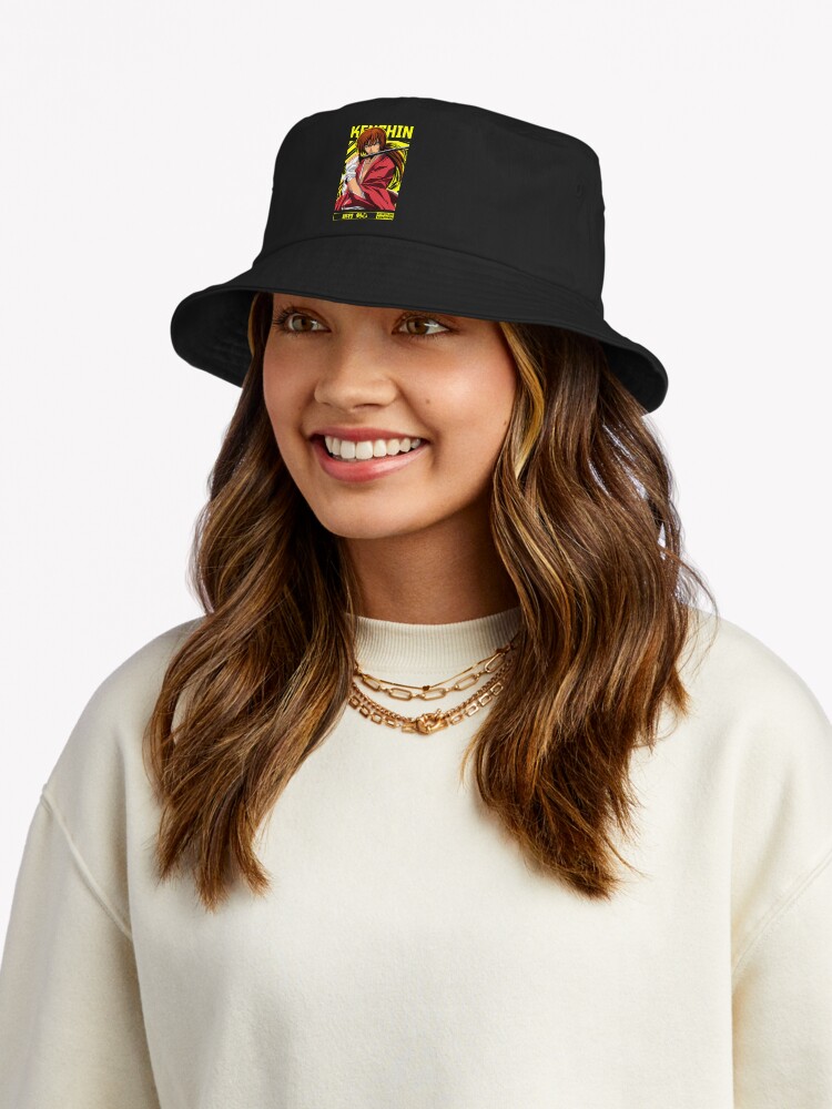 Himura Kenshin Rurouni Kenshin Anime Bucket Hat - Image 2
