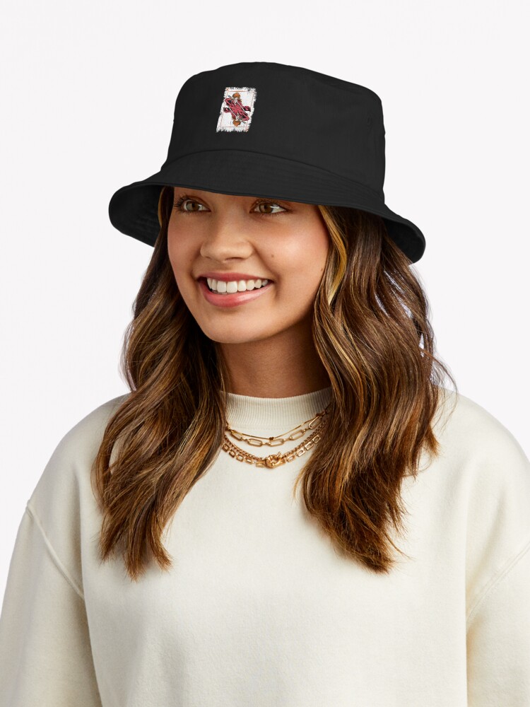Rurouni Kenshin Samurai X Kenshin Card Grunge Style Bucket Hat - Image 2