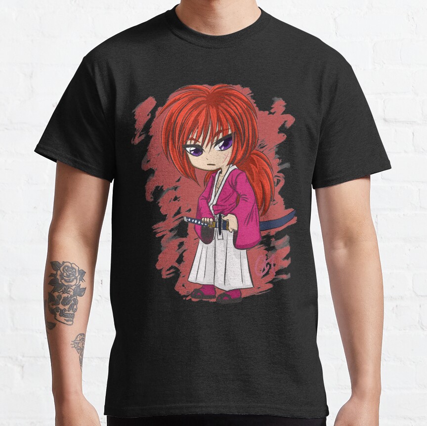 Rurouni Kenshin Kenshin Himura T-shirt - Image 4