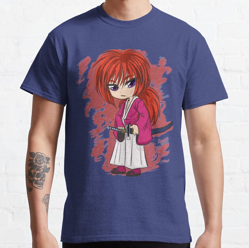Rurouni Kenshin Kenshin Himura T-shirt - Image 6