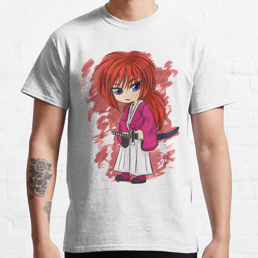 Rurouni Kenshin Kenshin Himura T-shirt - Image 2