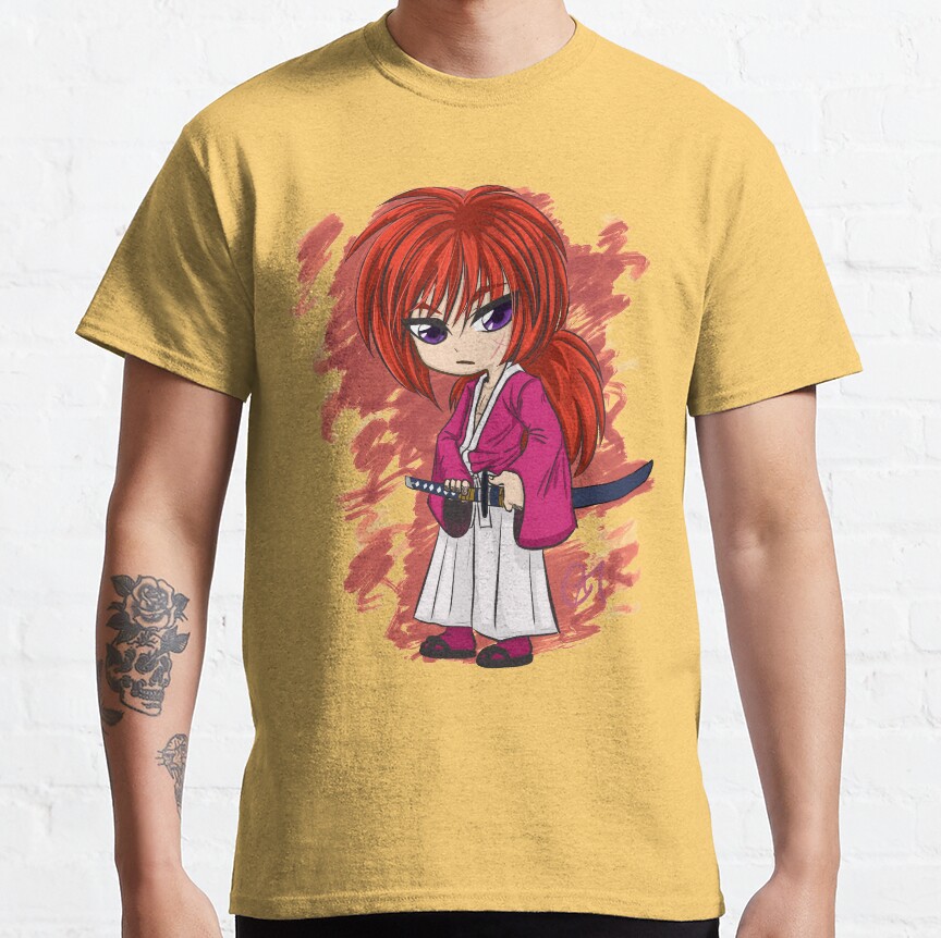 Rurouni Kenshin Kenshin Himura T-shirt - Image 7