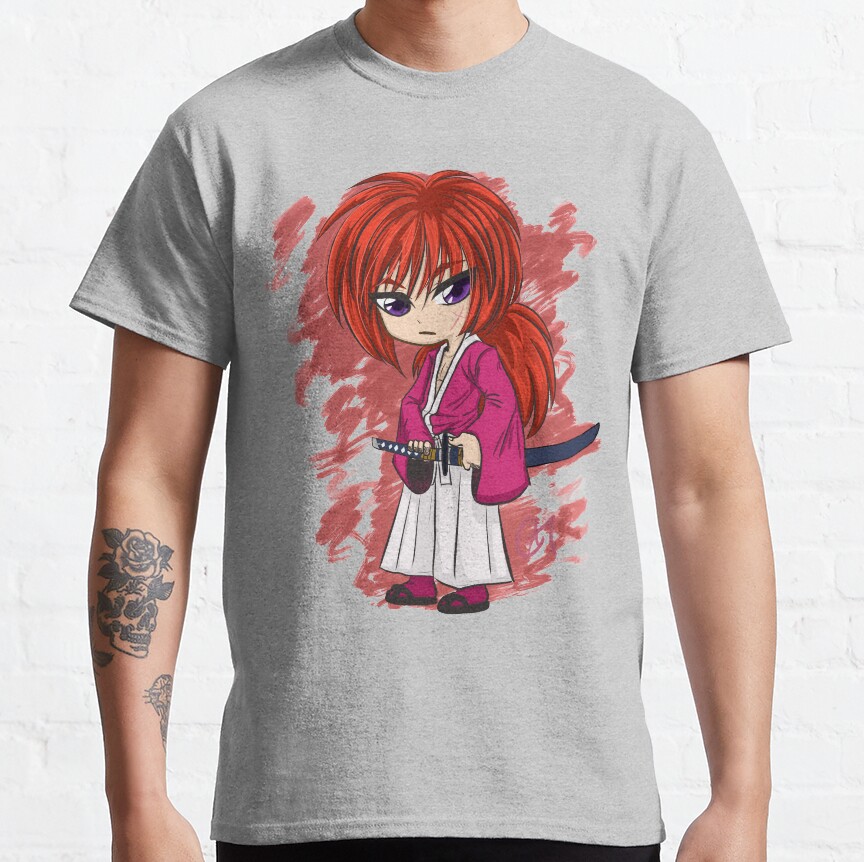 Rurouni Kenshin Kenshin Himura T-shirt - Image 5