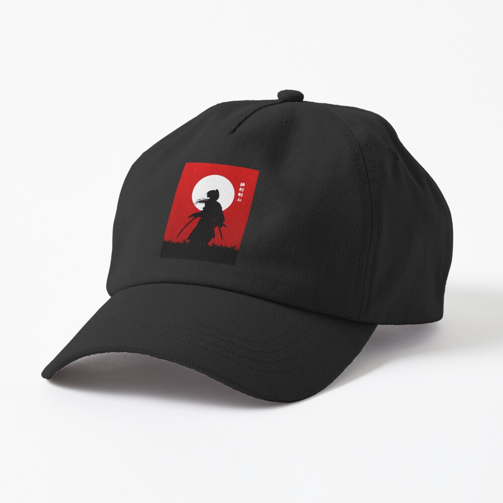 The Best Men Women Rurouni Kenshin Crimson Vintage Style Cap