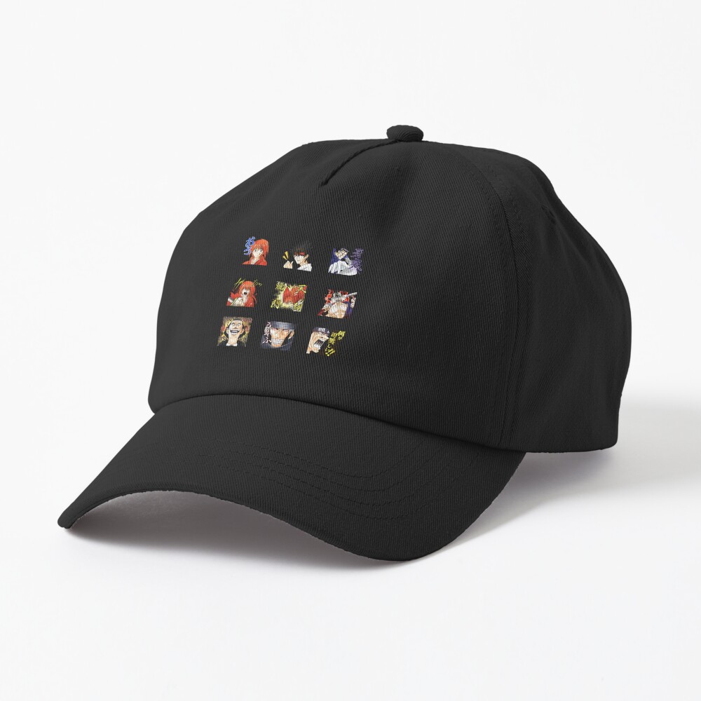 Rurouni Kenshin Pack Stickers Cap