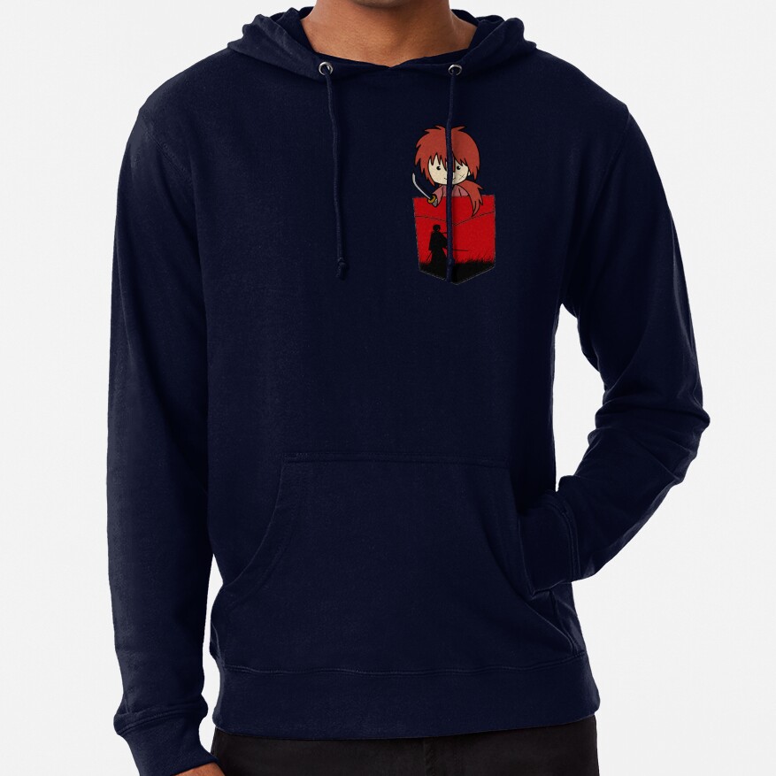 Rurouni Kenshin Himura Samurai X Pouchie Shirt Hoodie - Image 6