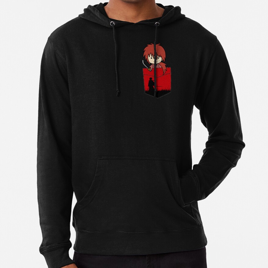 Rurouni Kenshin Himura Samurai X Pouchie Shirt Hoodie - Image 4