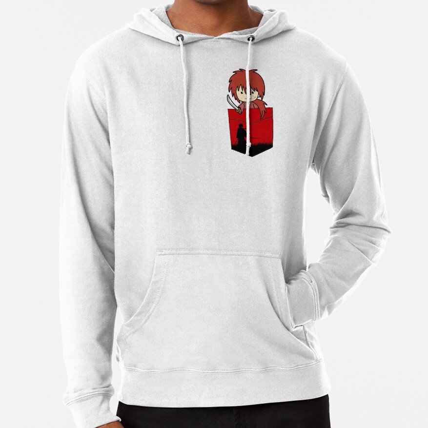 Rurouni Kenshin Himura Samurai X Pouchie Shirt Hoodie - Image 2