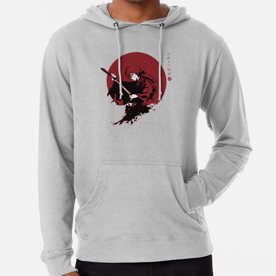 Rurouni Kenshin Anime T Shirt Hoodie - Image 5