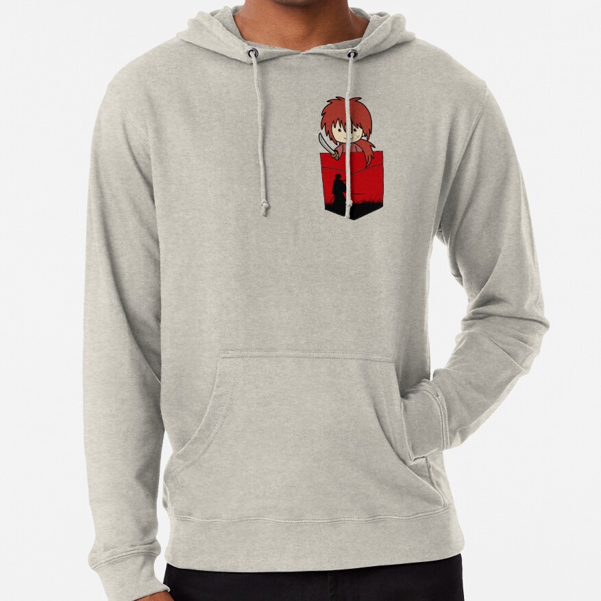 Rurouni Kenshin Himura Samurai X Pouchie Shirt Hoodie