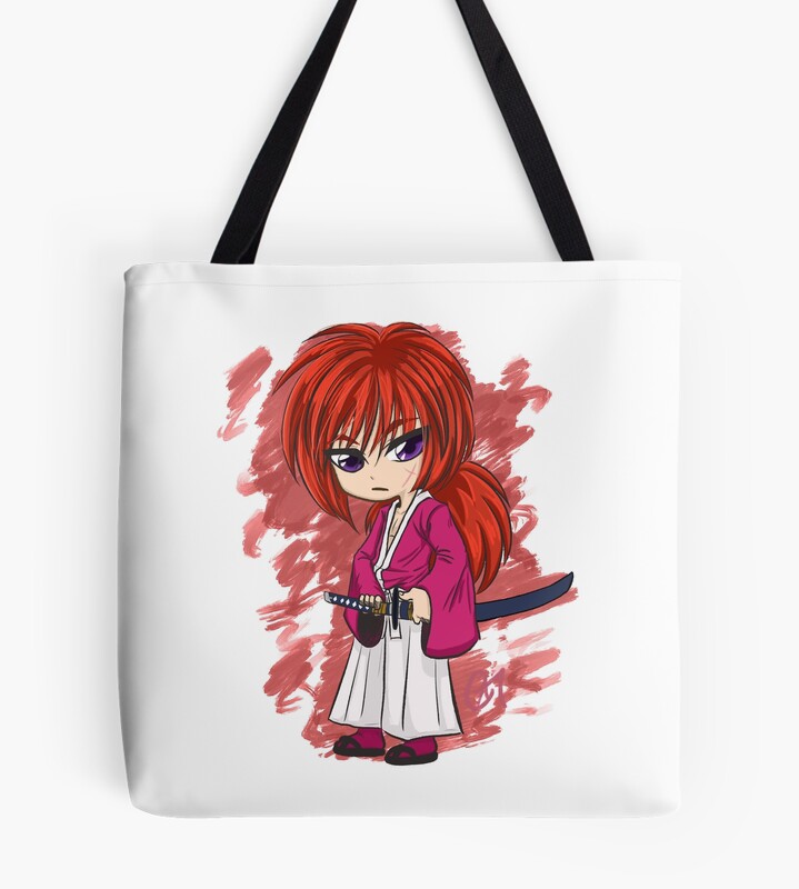 Kenshin Rurouni Himura Birthday Girls Tote Bag