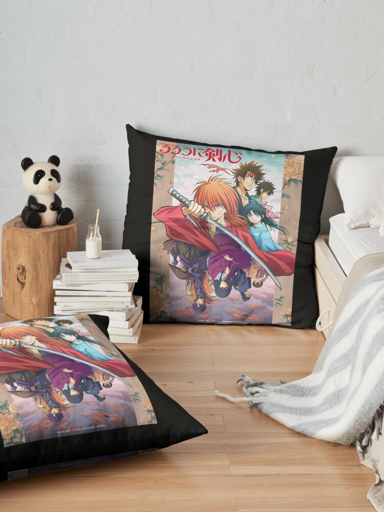 Rurouni Kenshin Remake Throw Pillow - Image 2