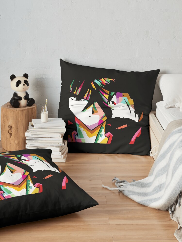 Rurouni Kenshin Himura Kenshin Faces Throw Pillow - Image 2