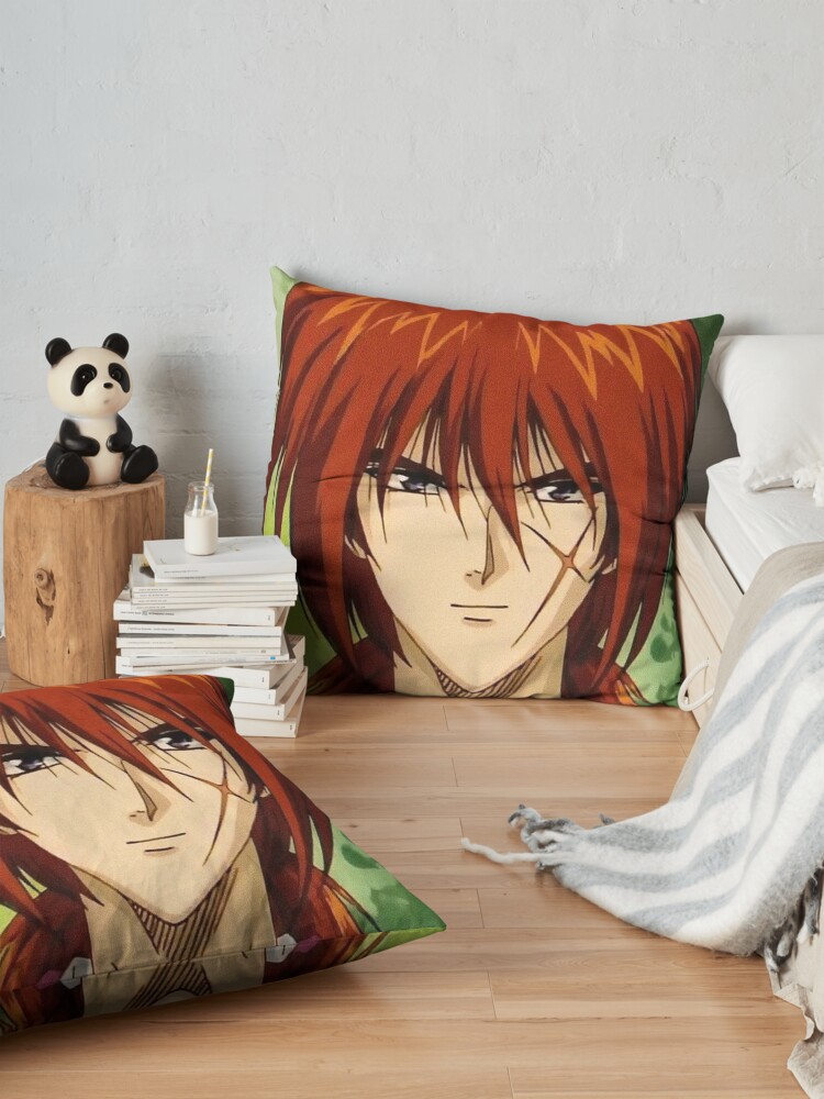 Rurouni Kenshin Face Throw Pillow - Image 2