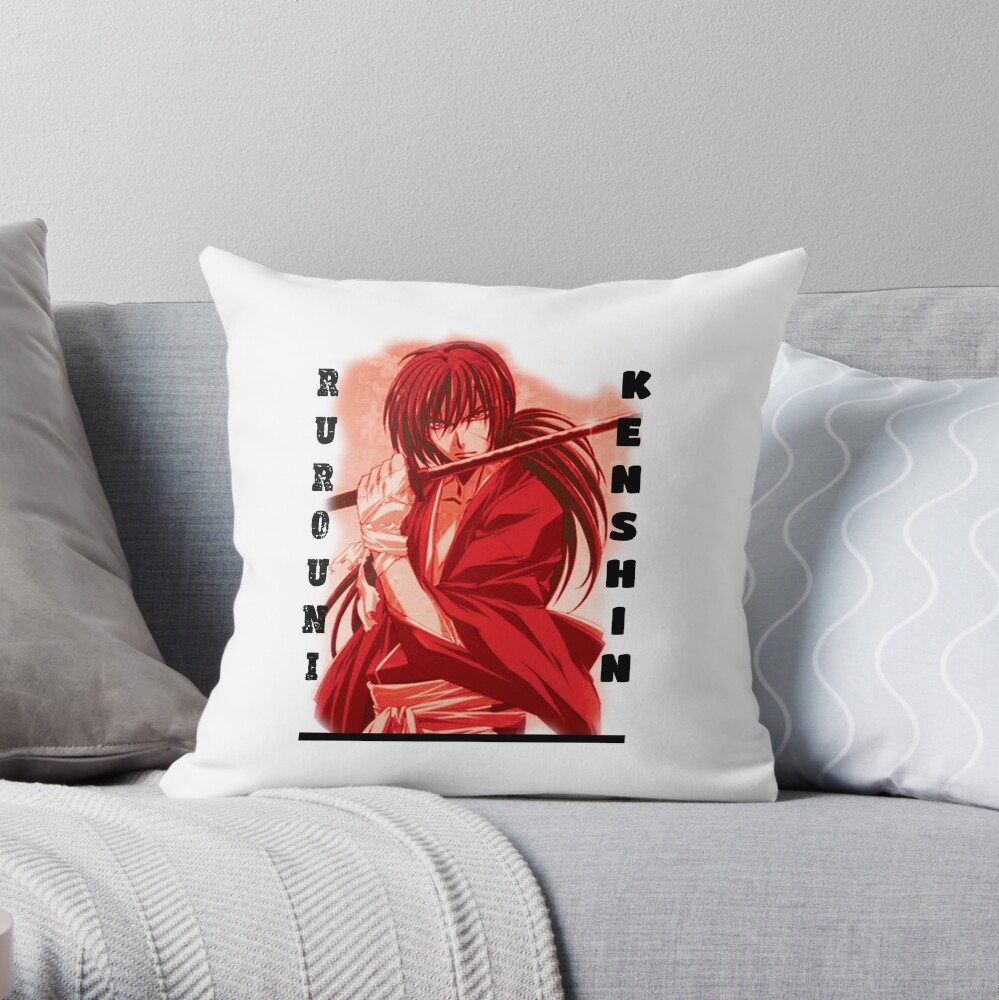 Rurouni Kenshin Shirt Throw Pillow