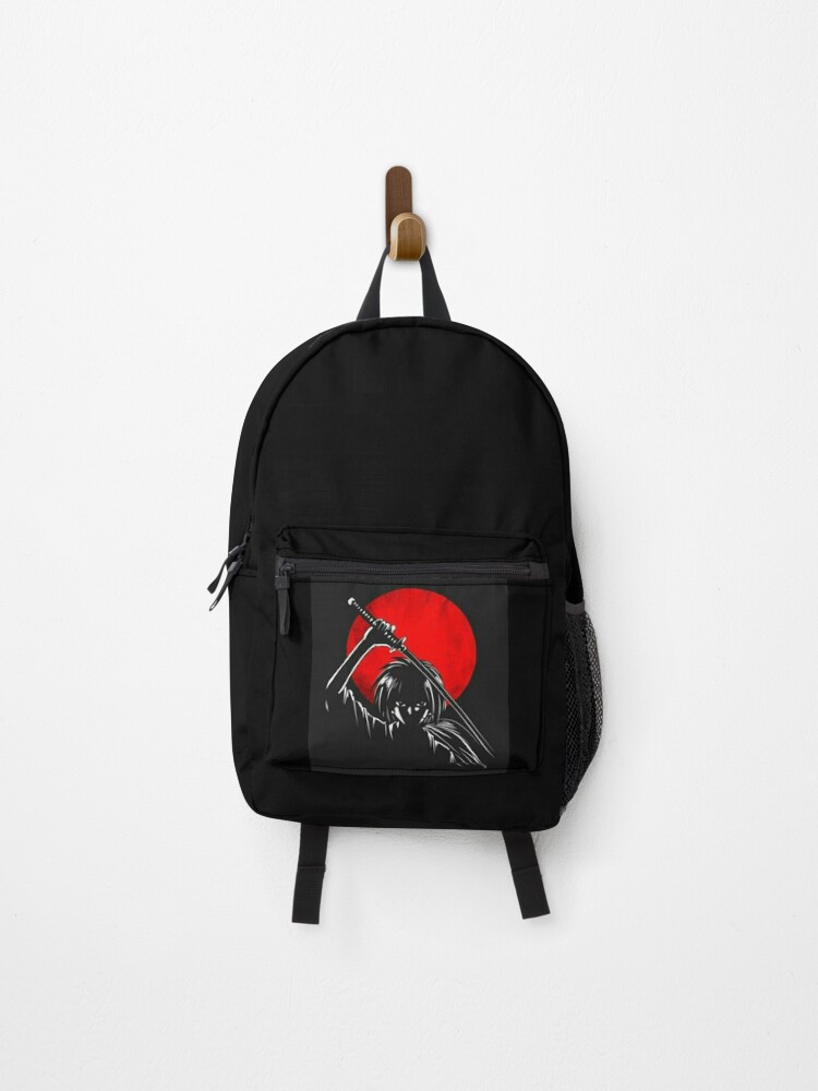Rurouni Kenshin Himura And Red Moon Backpack