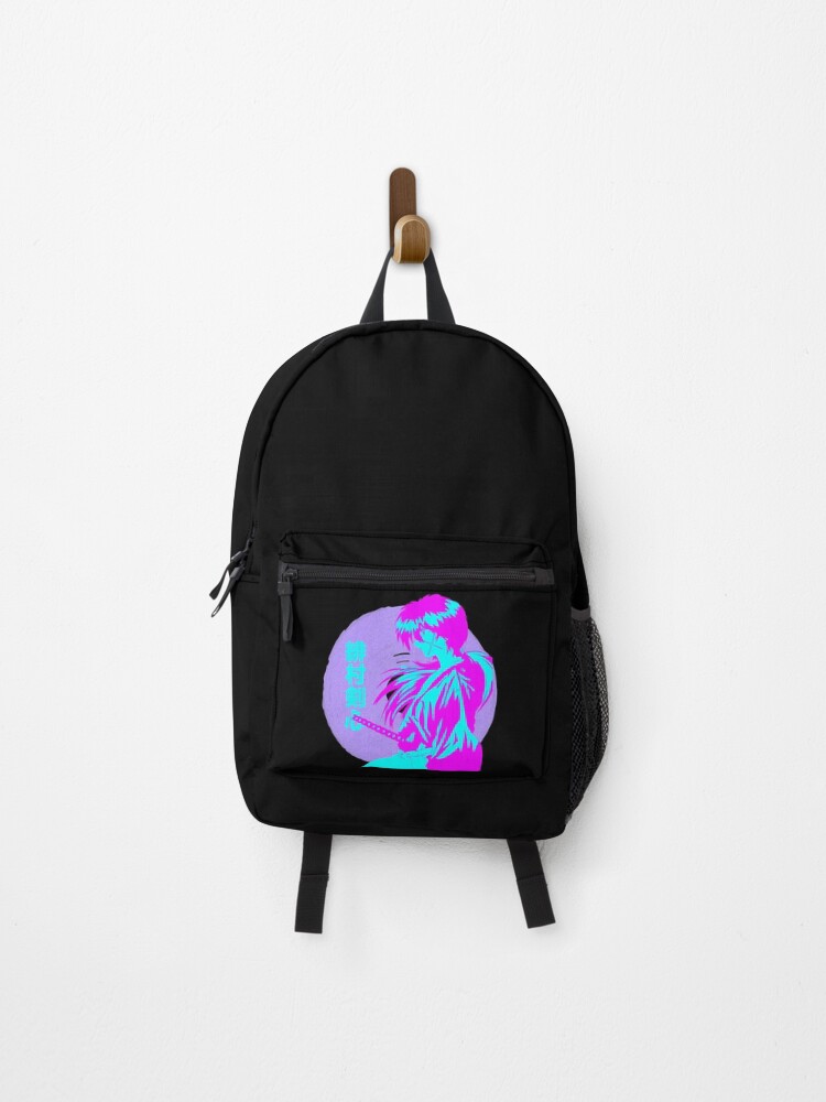 Rurouni Kenshin Blue And Pink Himura Backpack