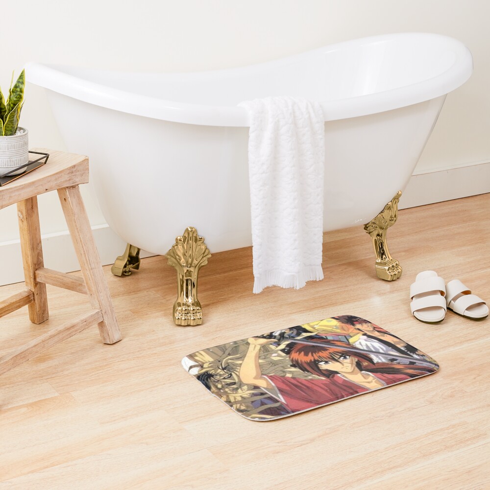 Rorouni Kenshin Poster Poster Bath Mat - Image 2