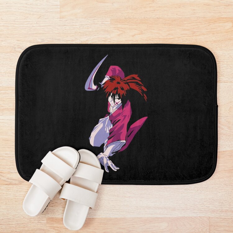 Team Rurouni Battosai Vintage Photography Bath Mat - Image 3