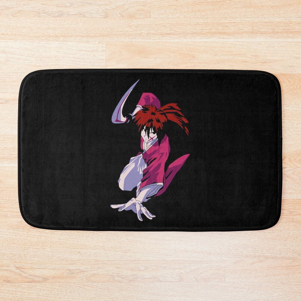 Team Rurouni Battosai Vintage Photography Bath Mat