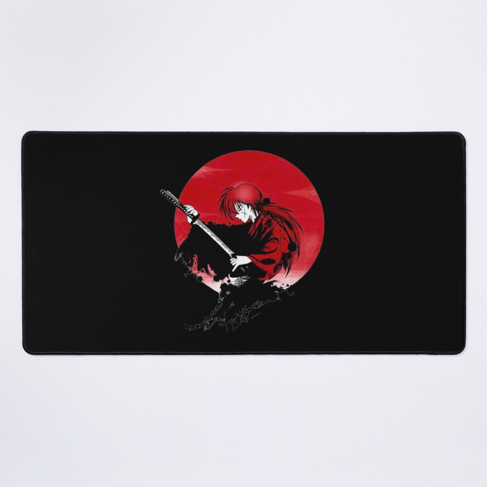 Rurouni Kenshin Red Moon Mouse Pad