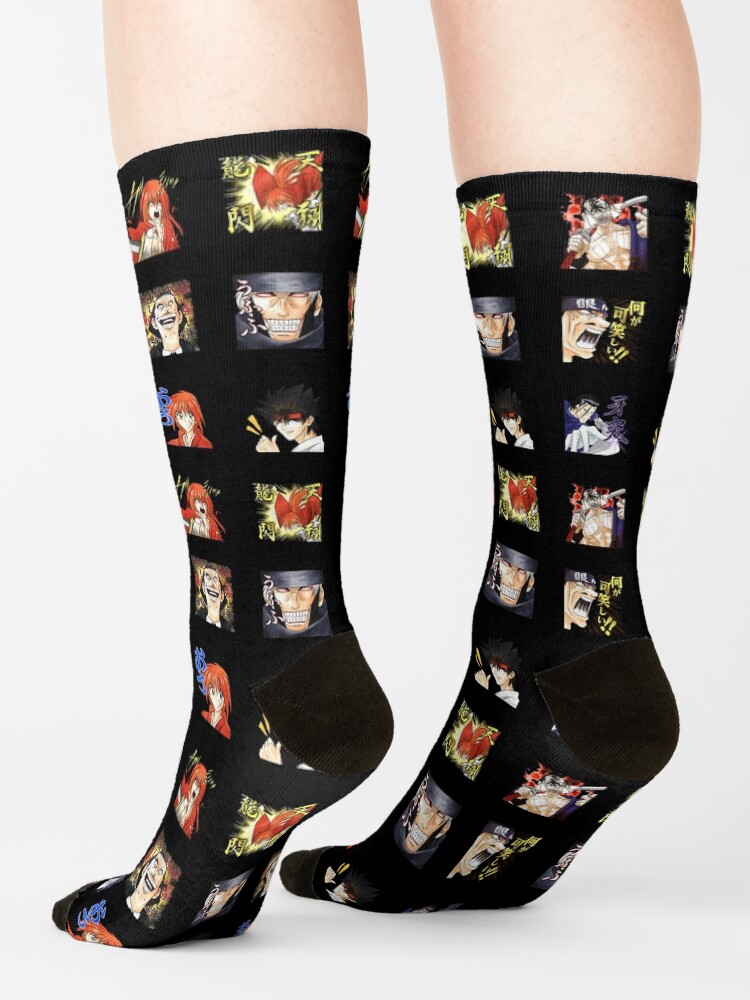 Rurouni Kenshin Pack Stickers Socks - Image 2
