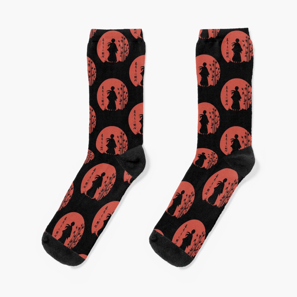 Rurouni Kenshin Retro Vintage Socks