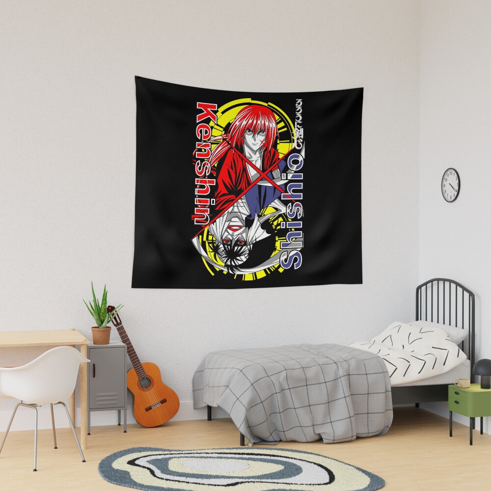 Rurouni Kenshin Himura Kenshin Vs Shishio Tapestry
