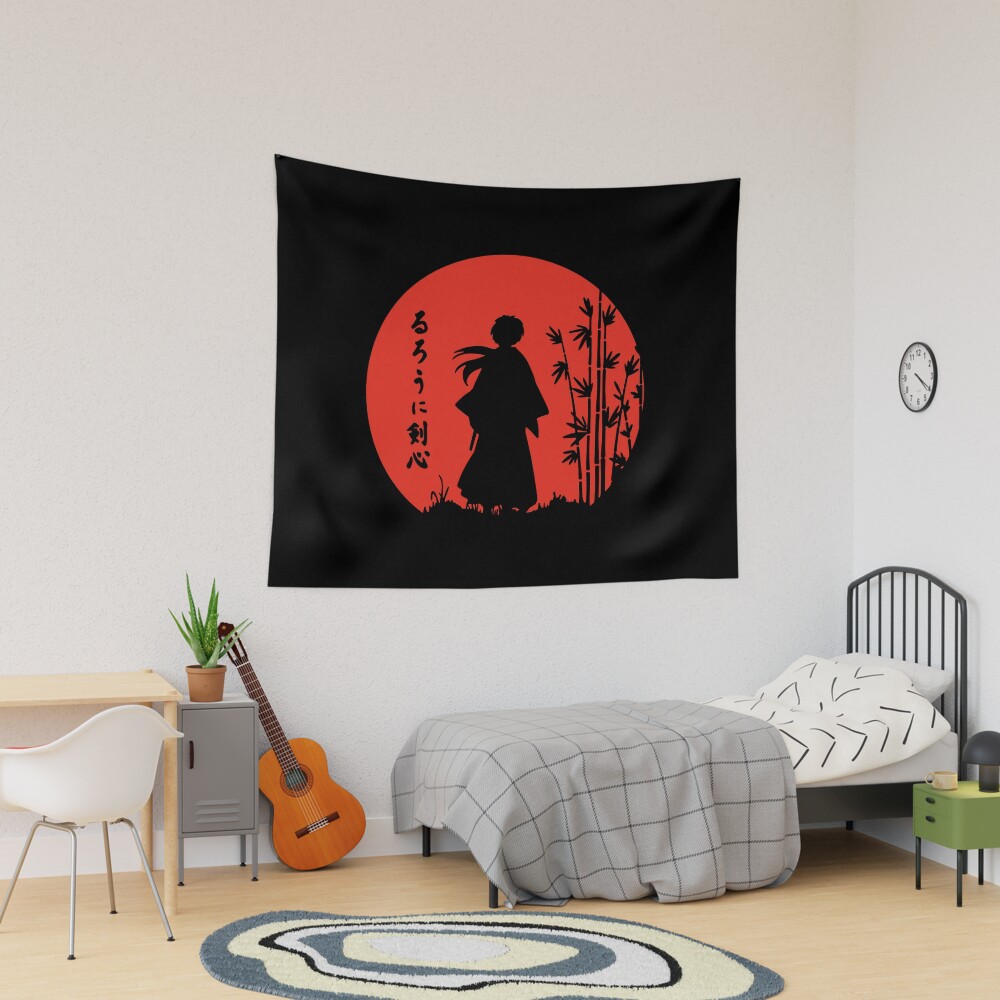 Rurouni Kenshin Retro Vintage Shirt Tapestry