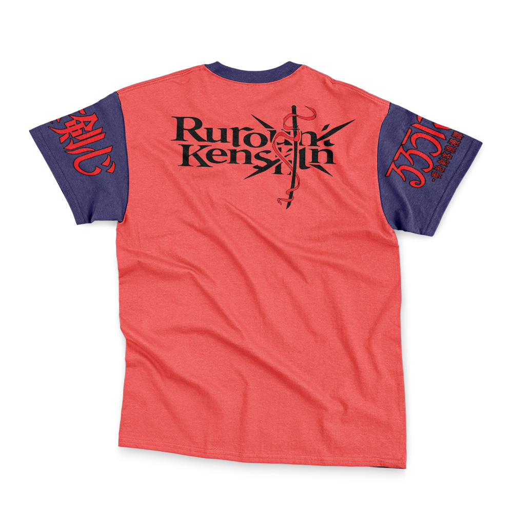 Himura Rurouni Kenshin Streetwear T-Shirt - Image 4
