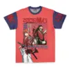 Himura Rurouni Kenshin Streetwear T Shirt FRONT Mockup - Rurouni Kenshin Merch