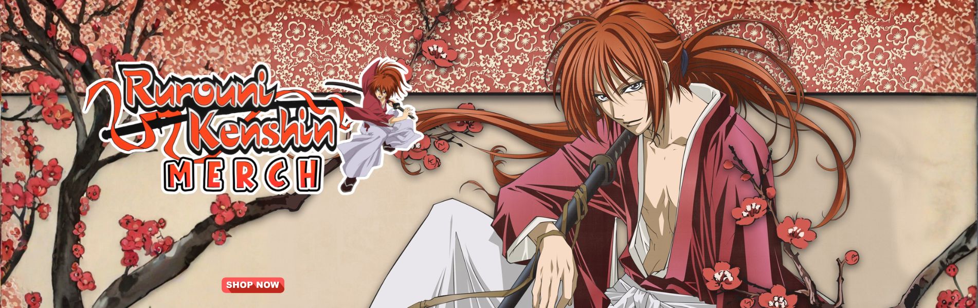 Rurouni Kenshin Merch Banner - Rurouni Kenshin Merch