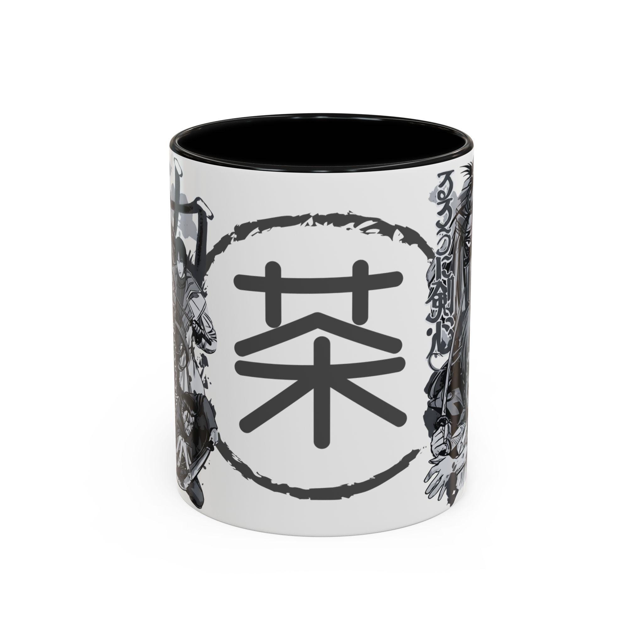 Roronui Kenshin Katana Samurai Art Mug - Image 4