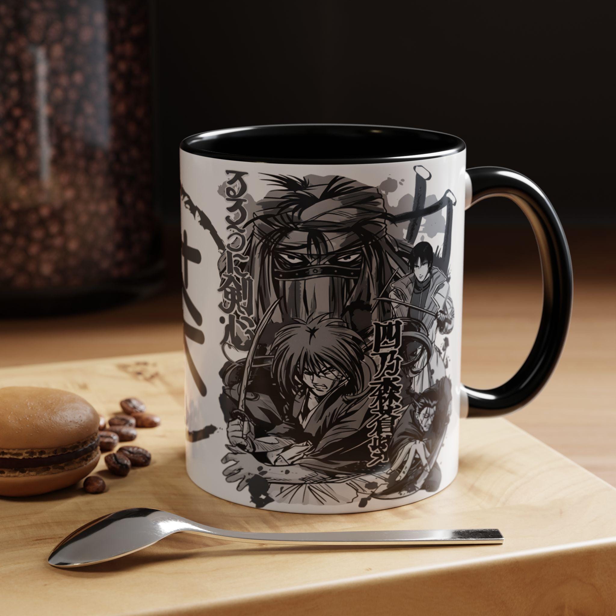 Roronui Kenshin Katana Samurai Art Mug