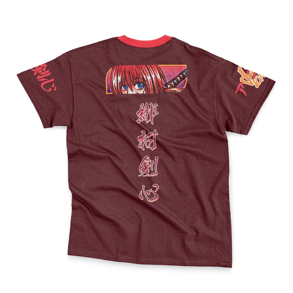Himura Kenshin V2 Rurouni Kenshin Streetwear T-Shirt - Image 4