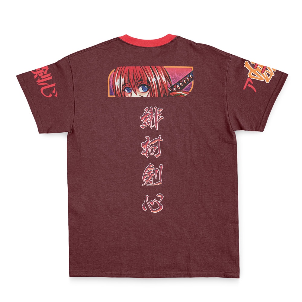 Himura Kenshin V2 Rurouni Kenshin Streetwear T-Shirt - Image 3